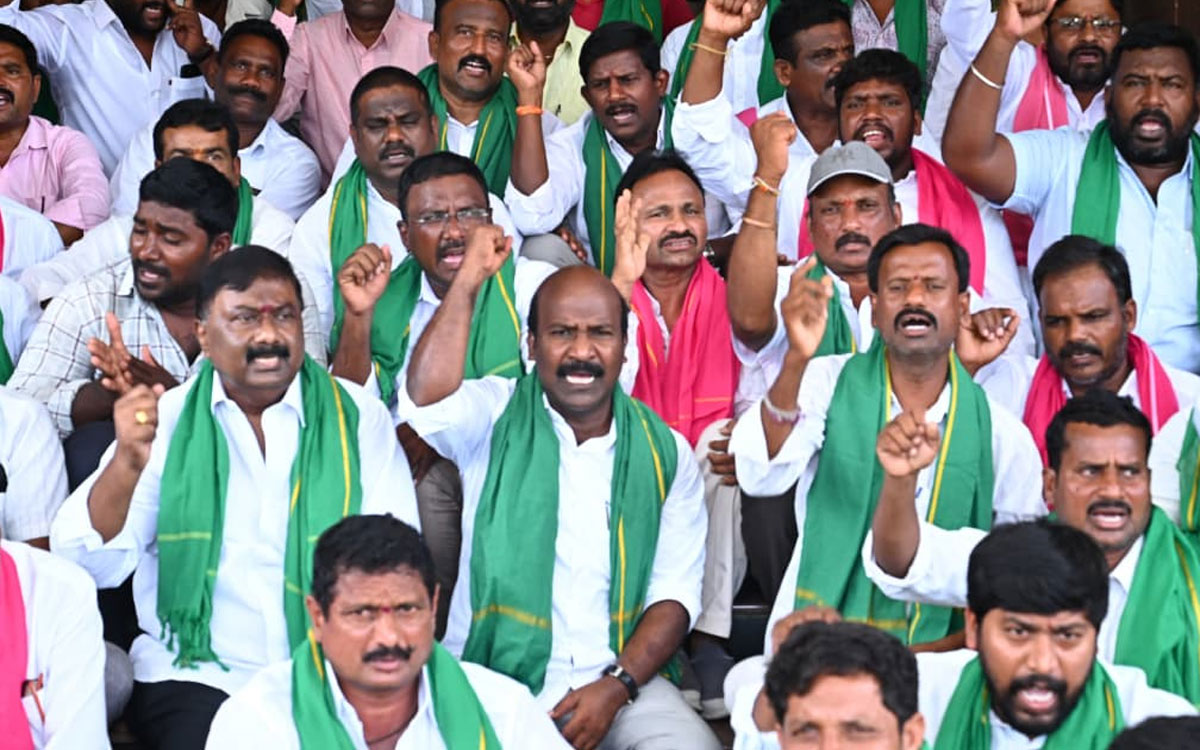 ‘ధాన్యం కొనుగోళ్లలో రైతులకు జరుగుతున్న అన్యాయాలపై చర్యలు తీసుకోవాలి’