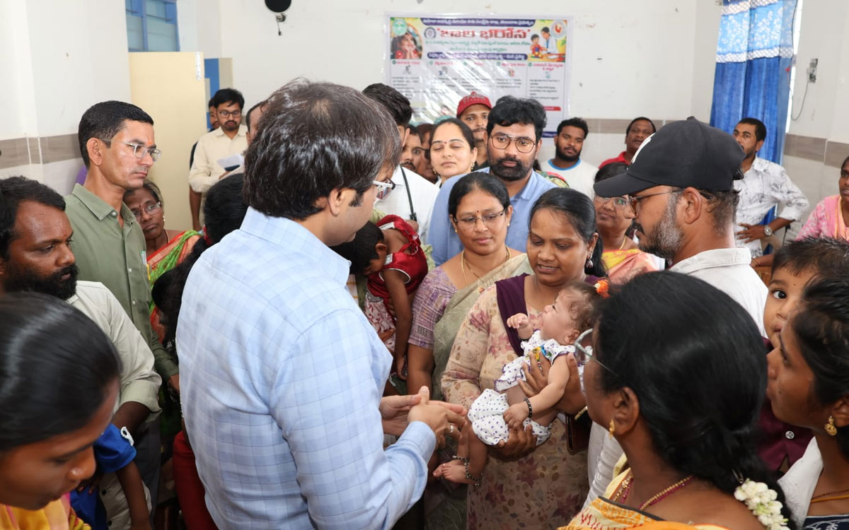 ఉజ్వల భవిష్యత్‌కు ‘బాల భరోసా’ ఒక వరం : కలెక్టర్ అంకిత్