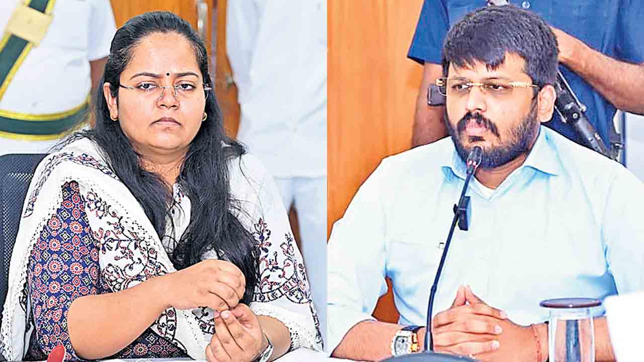 మెదక్‌లో కలెక్టర్‌ వర్సెస్‌ కాంగ్రెస్‌ ఎమ్మెల్యే.. బదిలీ చేయడమే టార్గెట్‌గా పెట్టుకున్న మైనంపల్లి రోహిత్