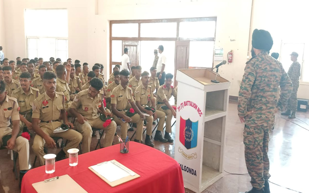 ‘యువత దేశ రక్షణలో భాగస్వామ్యం కావాలి’