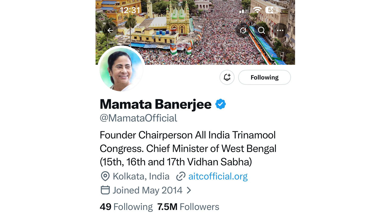 Mamata Banerjee: ఎక్స్ ప్రొఫైల్‌ను ఎడిట్ చేసిన మ‌మ‌తా బెన‌ర్జీ.. ఎలా మార్చారో చూశారా?