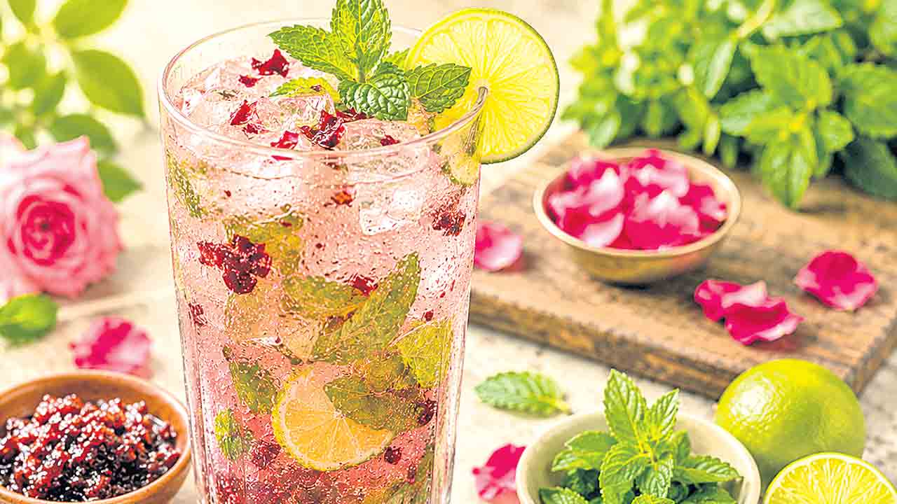 Gulkand Mojito