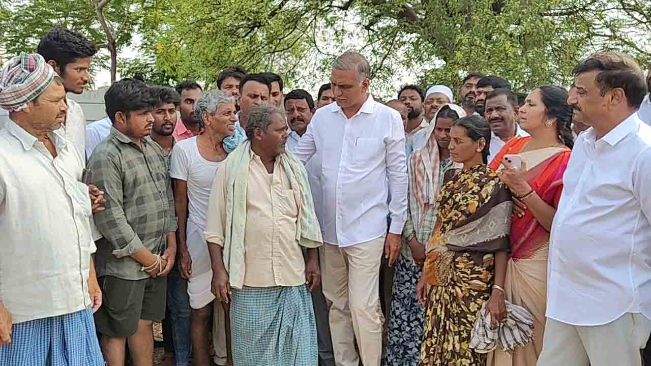 Harish Rao | ఏ గ్రామానికి పోయినా రైతులకు కన్నీళ్లే మిగిలాయి : హరీష్ రావు