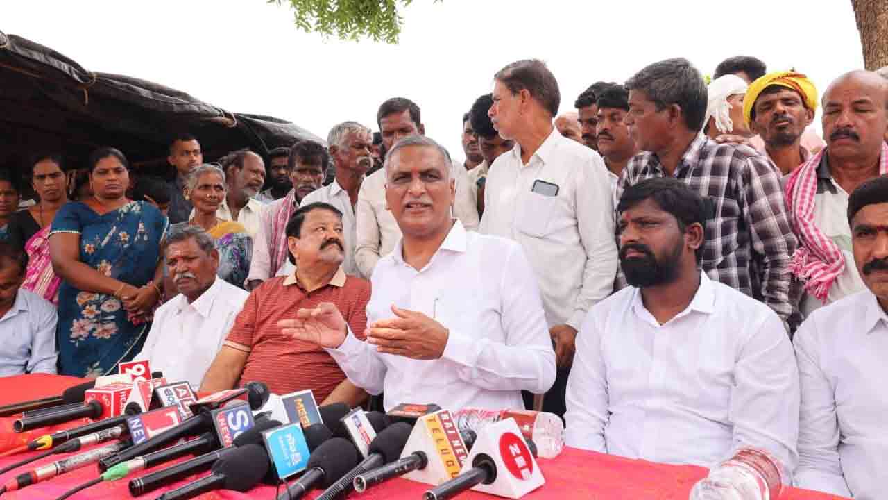 Harish Rao | రెండో రోజుల్లో వడ్ల కొనుగోలు వేగవంతం చేయాలి.. కాంగ్రెస్ సర్కార్‌కు హరీశ్‌రావు డెడ్‌లైన్!