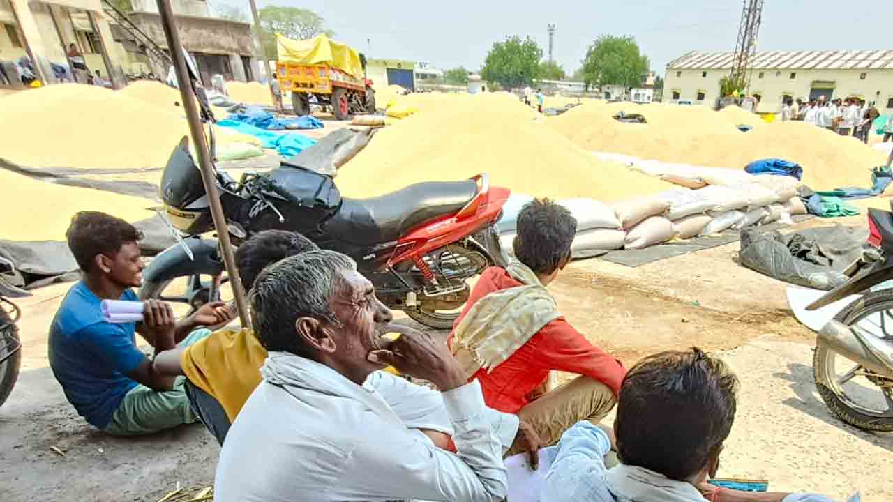 Adilabad | జొన్నల కొనుగోళ్లలో అధికారుల నిర్లక్ష్యం.. ఇబ్బంది పడుతున్న రైతులు
