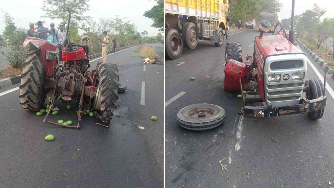 Road Accident | డీసీఎం ఢీకొని.. ట్రాక్టర్ నడుపుతున్న రైతు మృతి.. కరీంనగర్ జిల్లాలో విషాదం