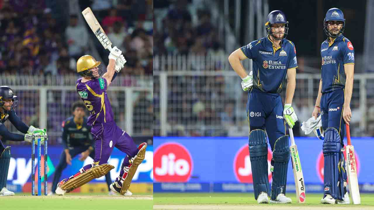 GT vs KKR | అలెన్, రఘువంశీ విధ్వంసం.. గుజరాత్‌పై విజయంతో ప్లే ఆఫ్స్ రేసులో కోల్‌కతా..!