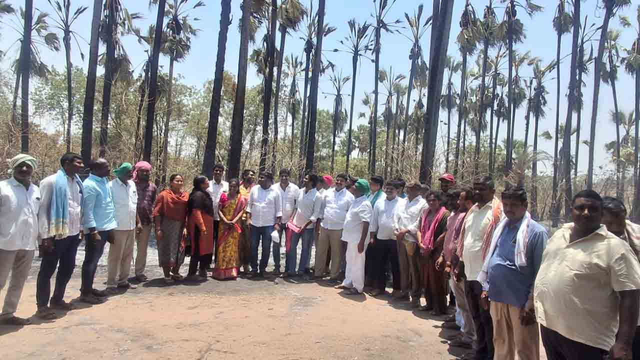 Koppula Eshwar | గీత కార్మికులకు నష్టపరిహారం చెల్లించాలి కొప్పుల : ఈశ్వర్