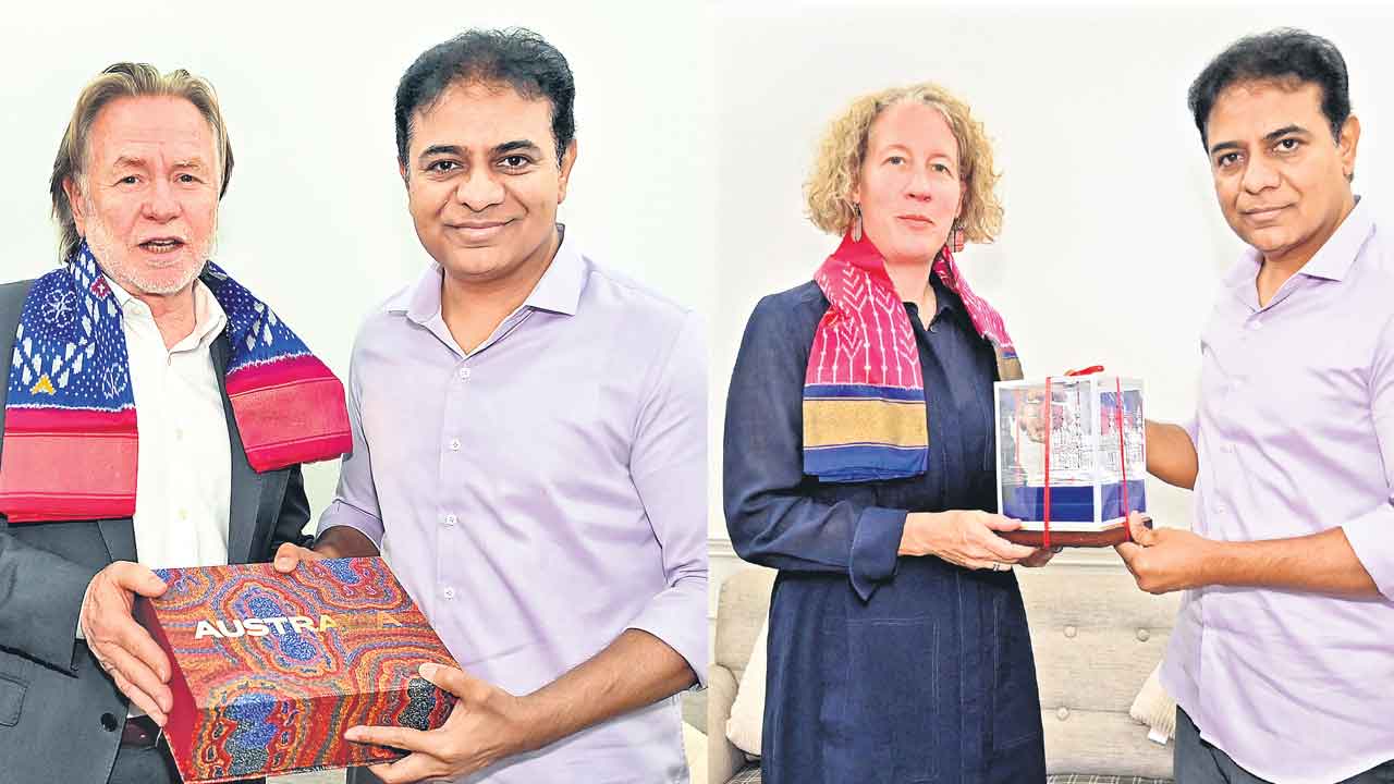 కేటీఆర్‌తో ఆస్ట్రేలియా హైకమిషనర్‌ భేటీ