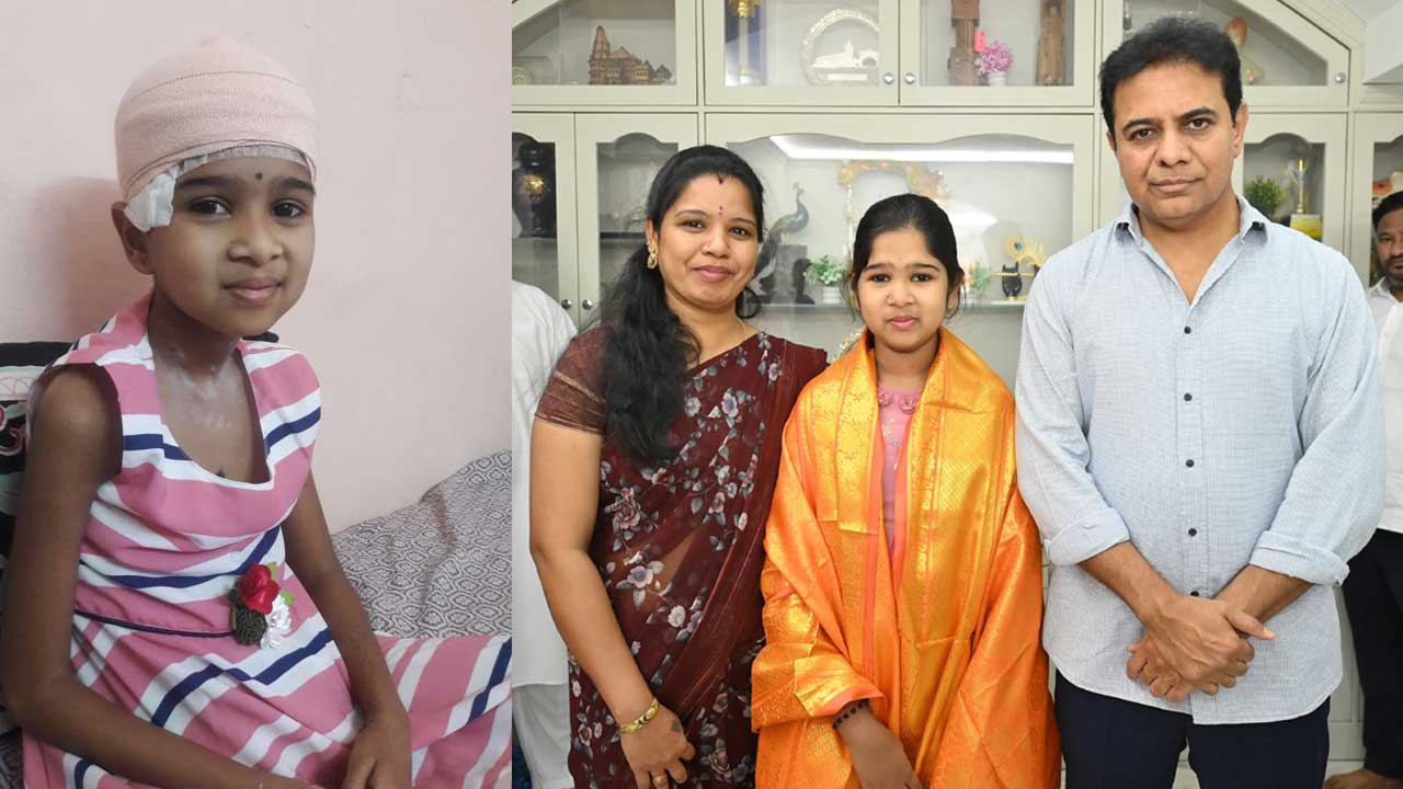 KTR | ఆరేళ్ల కిందట అండగా నిలిచిన కేటీఆర్‌.. నేడు పదో తరగతి పాసై కృతజ్ఞతలు తెలిపిన బాలిక