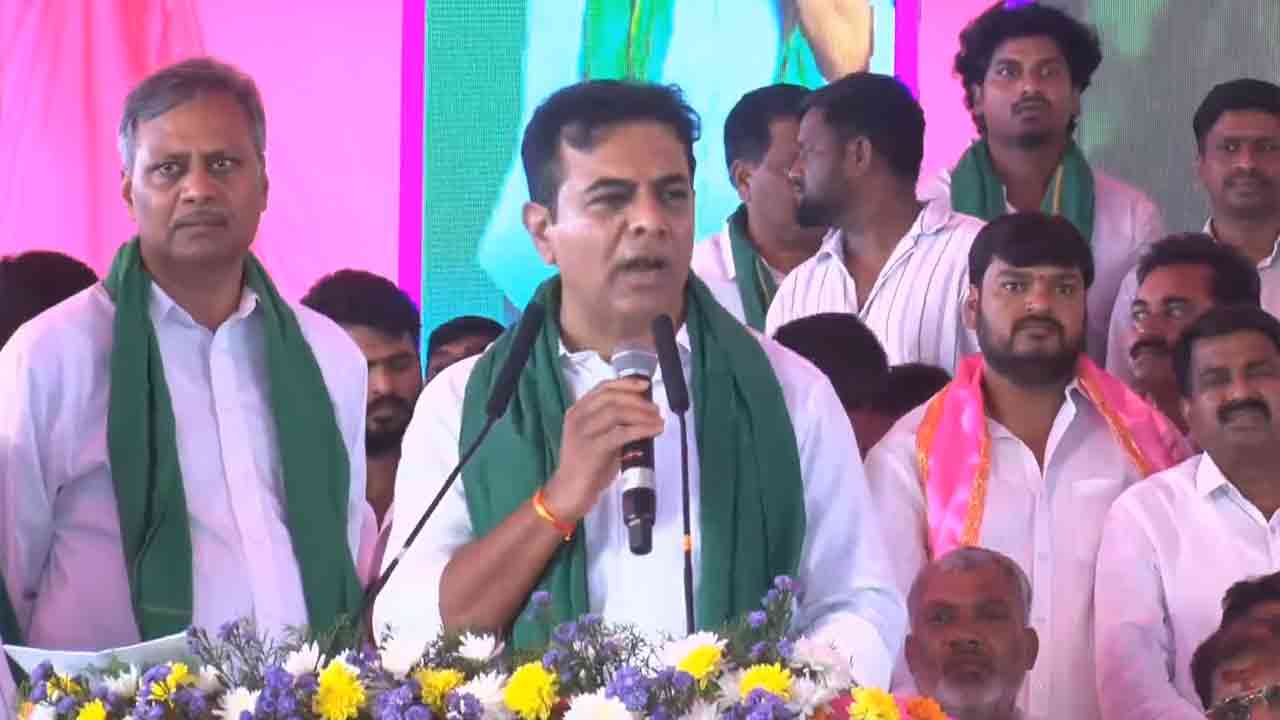 KTR | దండం కాదు.. కాంగ్రెస్ పార్టీకి పిండం పెట్టండి.. అప్పుడే మంచి రోజులు వస్తాయి.. రైతులకు కేటీఆర్ సూచన