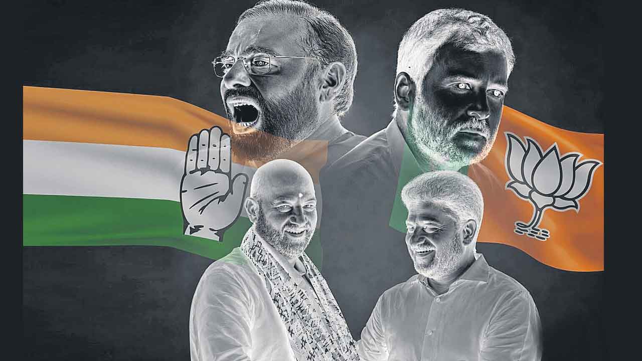 ఢిల్లీ శత్రువులు.. గల్లీ దోస్తులు!