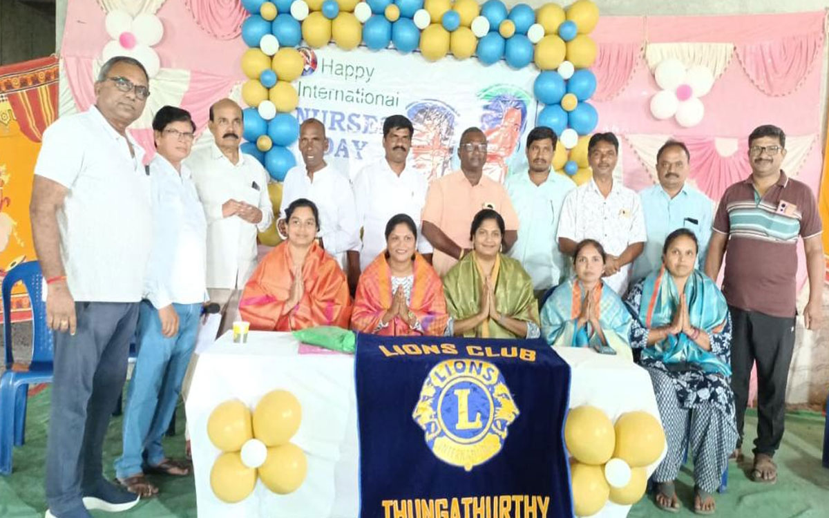 నర్సుల సేవలు వెలకట్టలేనివి : గుడిపాటి సైదులు