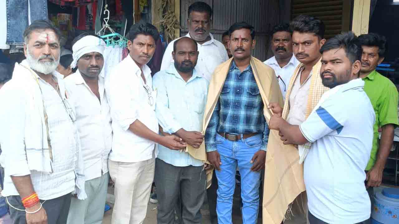 Jainur | మాంగ్ సమాజ్ రాష్ట్ర అధ్యక్షుడికి ఘన సన్మానం ..!