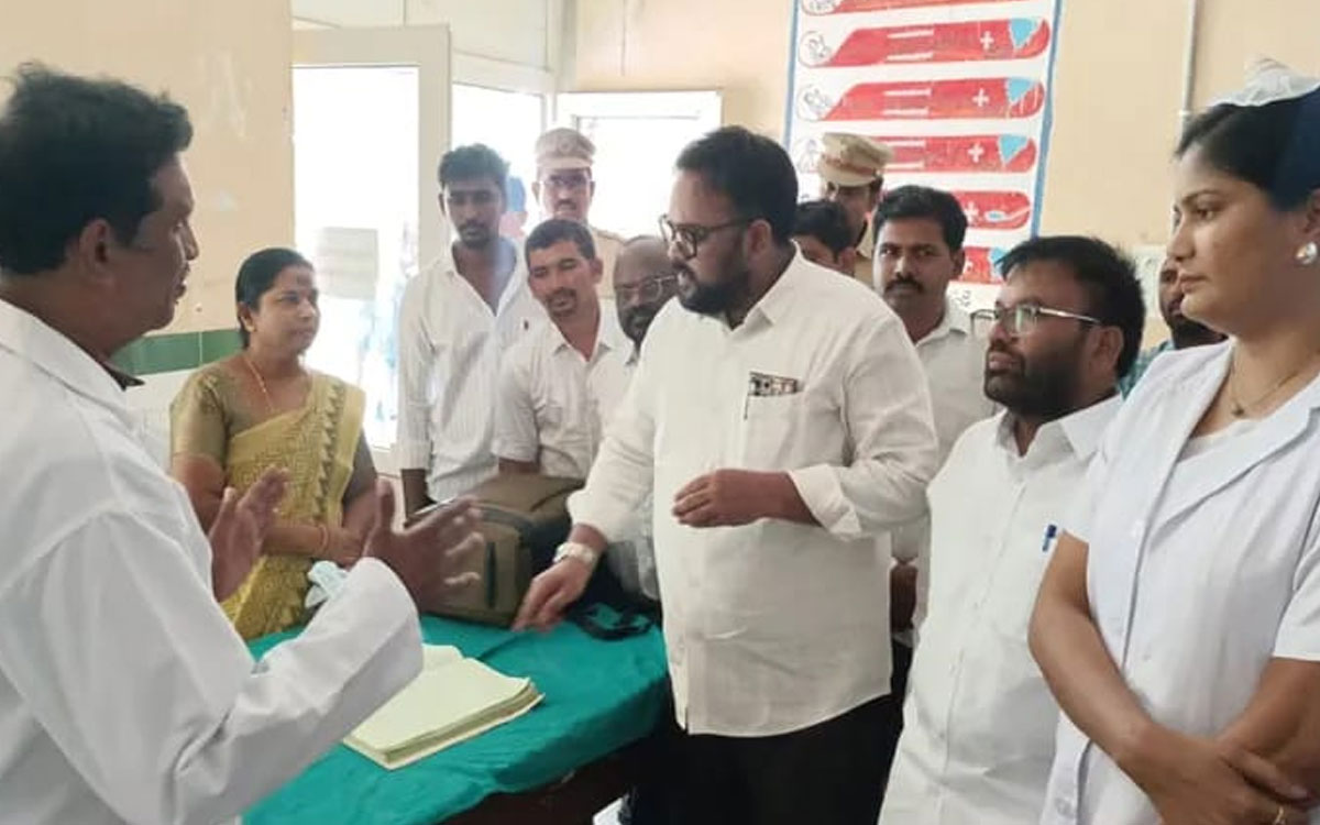రోగులకు మెరుగైన వైద్య సేవలు అందించాలి : జడ్జి ఎండీ గౌస్ పాషా
