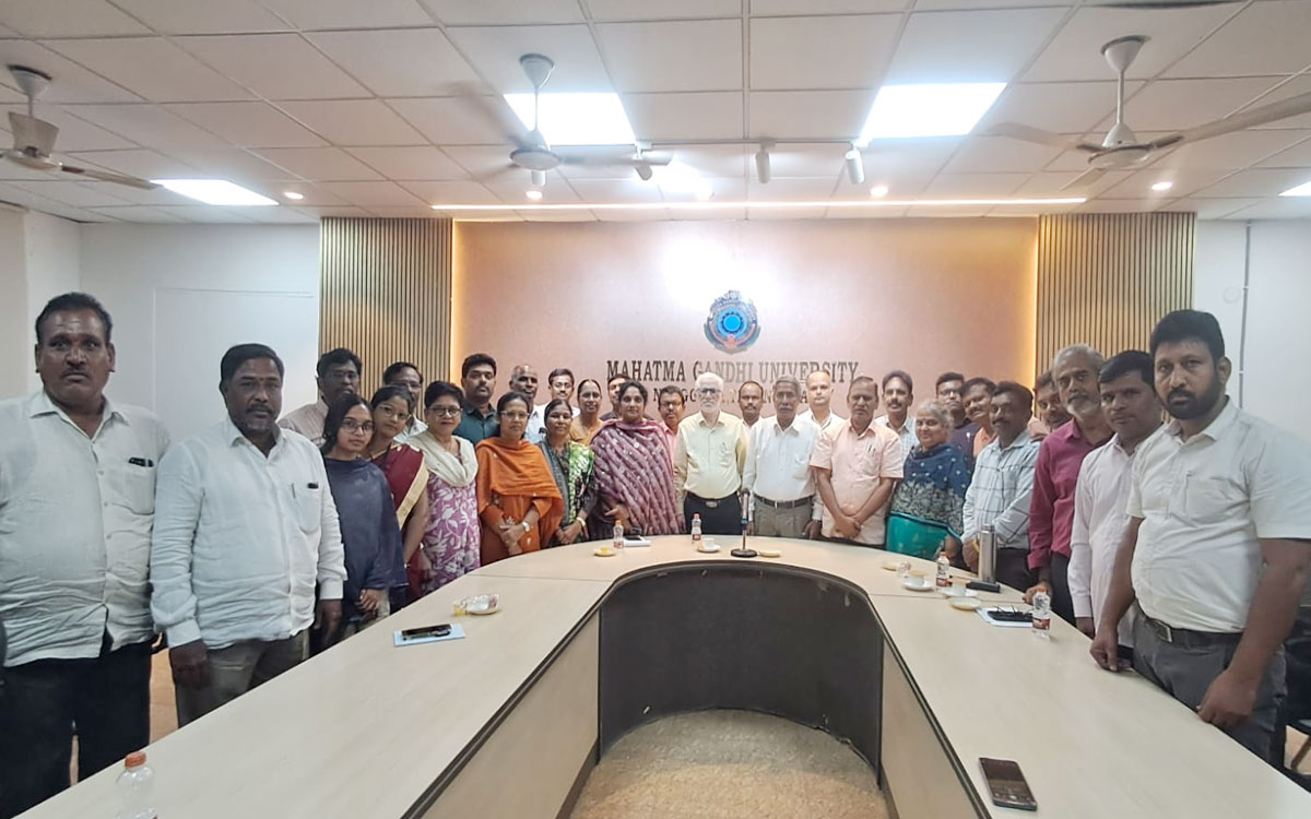 దేశ‌ సమగ్ర అభివృద్ధికి మూలం విద్య : ఎంజీయు వీసీ ఖాజా అల్తాఫ్ హుస్సేన్