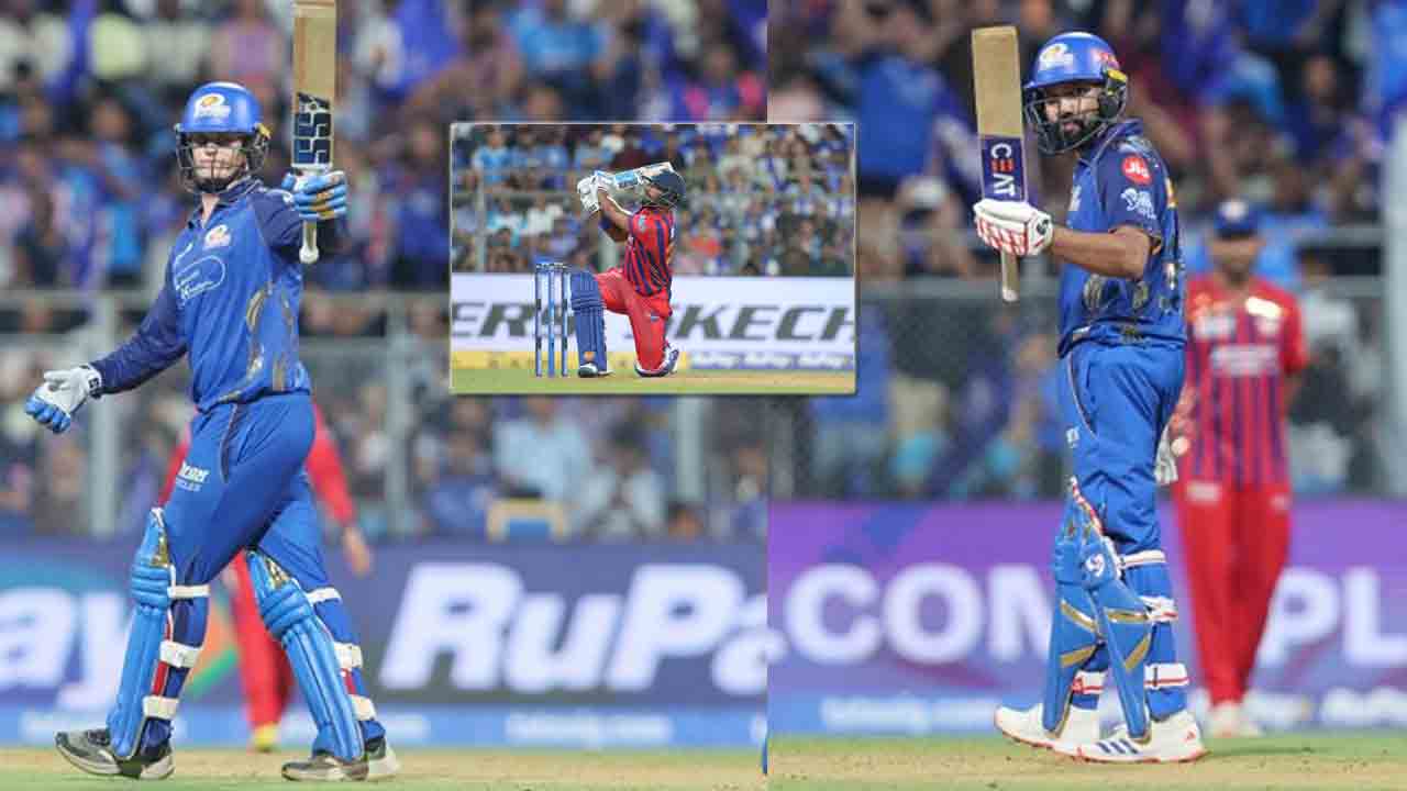 MI vs LSG | రోహిత్, రికెల్టన్ అర్ధశతకాల జోరు.. ముంబైకి మూడో విజయం..!