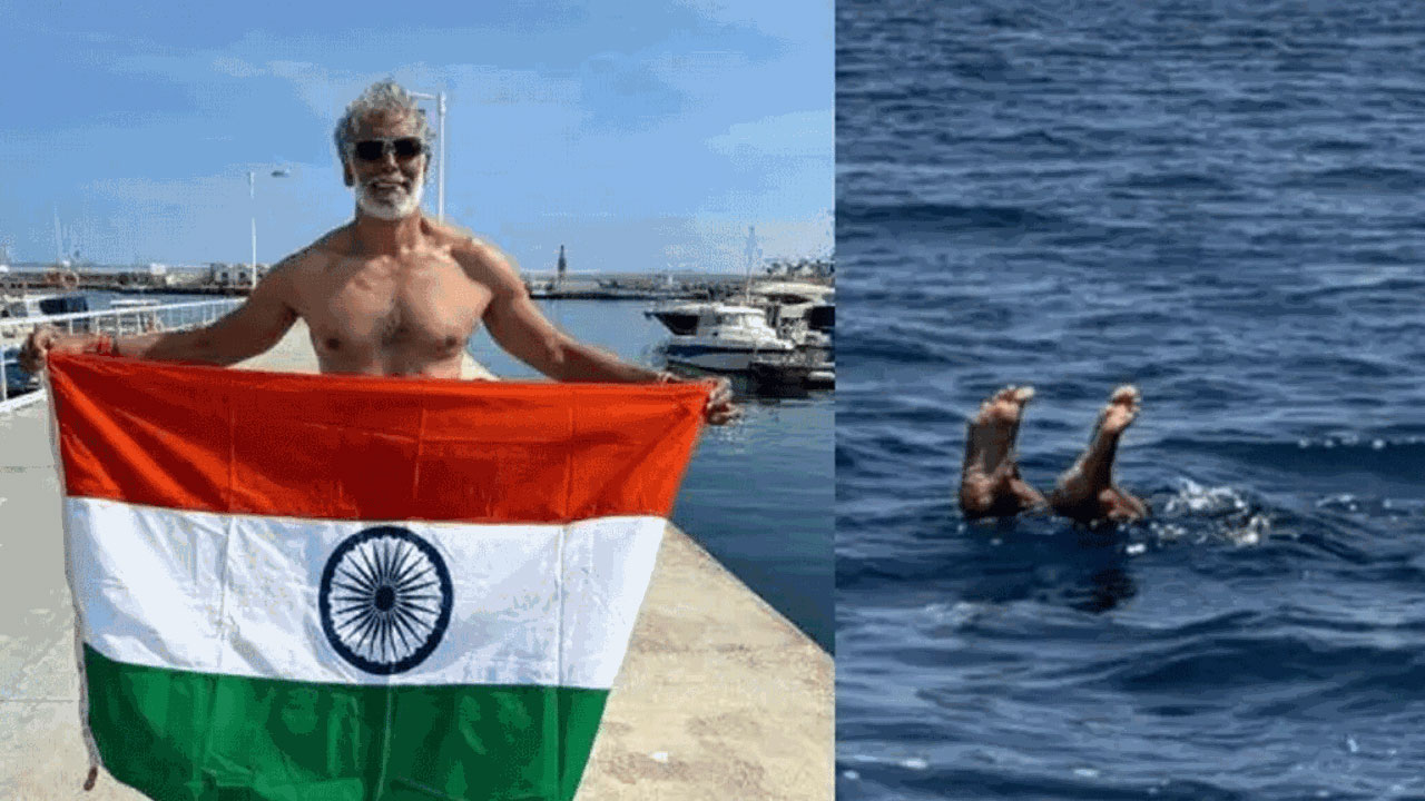 Milind Soman | వయసు కేవలం సంఖ్యే.. టామ్ క్రూజ్ స్టంట్స్, ఆశ్చ‌ర్య‌ప‌రుస్తున్న మిలింద్ సోమన్ సాహ‌సాలు