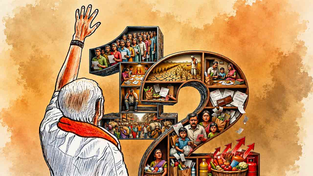 Modi Govt Failures | మోదీ సర్కార్‌ 12 ఫెయిల్యూర్స్‌.. బీజేపీ పుష్కర పాలనలో సామాన్యుడి బతుకు ఛిద్రం