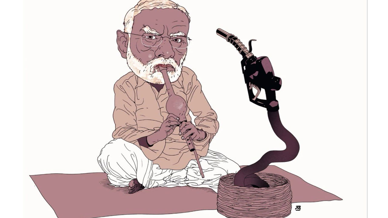 Modi Cartoon: పాములు ఆడించే వ్య‌క్తిగా మోదీ..  నార్వే ప‌త్రిక‌లో వివాదాస్ప‌ద కార్టూన్‌