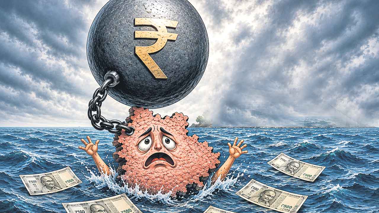 ఆర్థిక పరిస్థితి ఆగమాగం