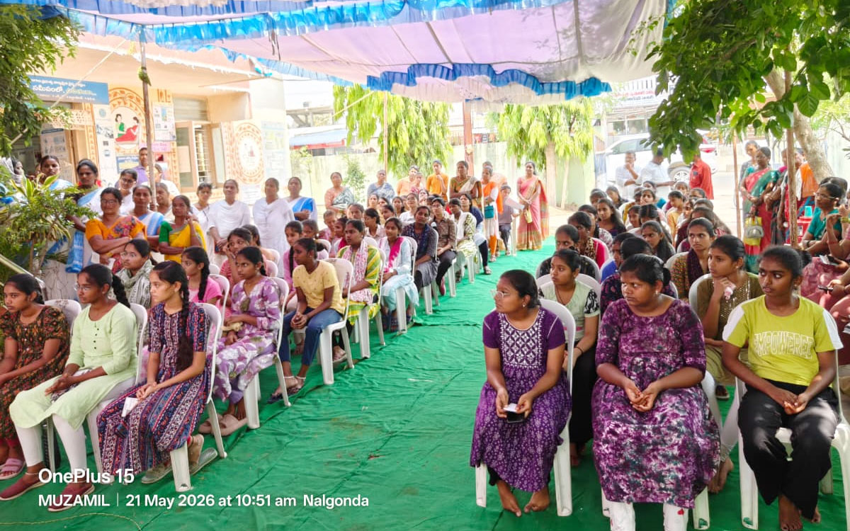 'కౌమార బాలికల ఆరోగ్య పరిరక్షణకు ప్రత్యేక దృష్టి సారించాలి'