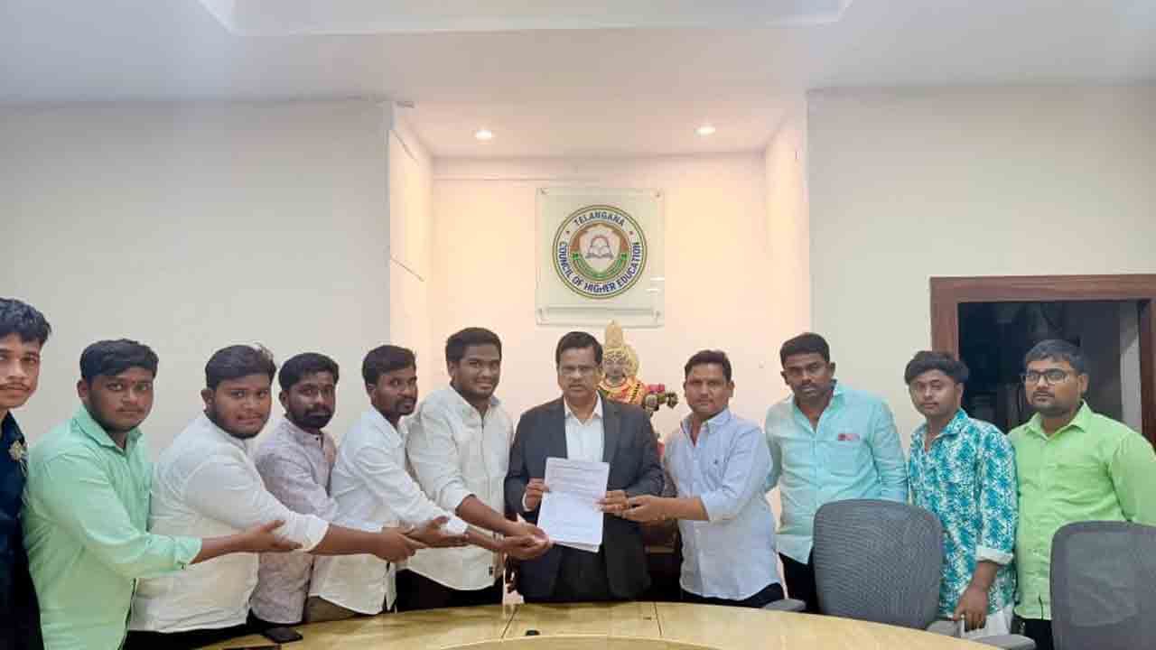 MGU | ఎంజీయూలో అక్రమాలపై ఉన్నత విద్యా మండలి చైర్మన్‌కు ఫిర్యాదు