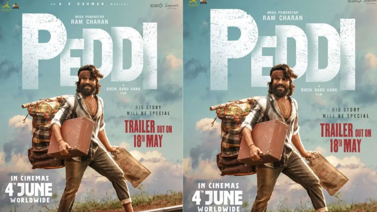 Peddi | ముంబైలో గ్రాండ్‌గా ‘పెద్ది’ ట్రైలర్ లాంచ్.. పాన్ ఇండియా మార్కెట్‌పై భారీ ఫోకస్!