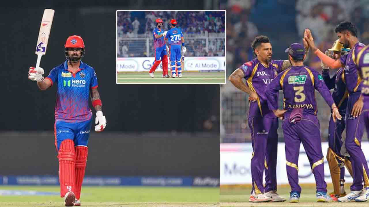 DC vs KKR | అర్ధ శతకంతో చెలరేగిన రాహుల్.. కోల్‌కతా విజయంతో ముగించేనా..!