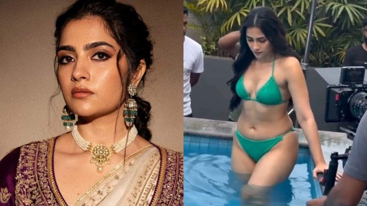Rukmini Vasanth | బికినీలో రుక్మిణి వసంత్.. రియలా? AI డీప్‌ఫేకా?
