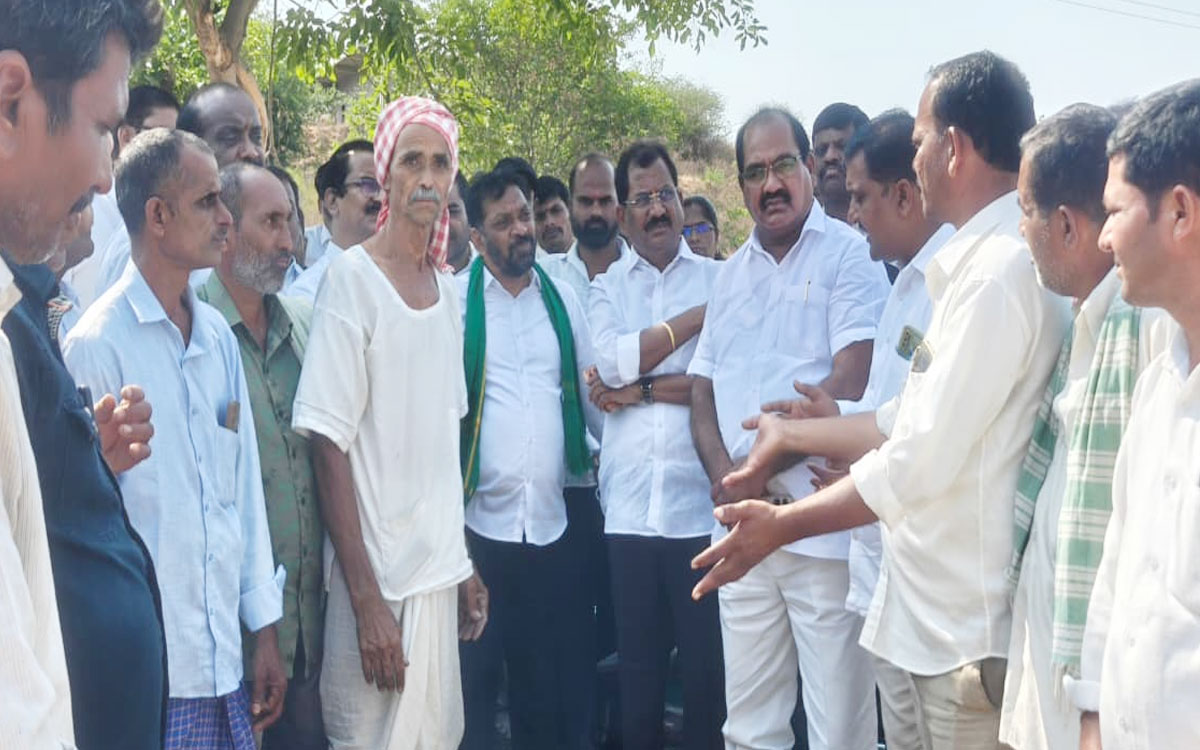 రైతు పండిస్తే.. లాభం మిల్లర్లకేనా? : మాజీ ఎమ్మెల్యే పైళ్ల‌ శేఖర్‌రెడ్డి