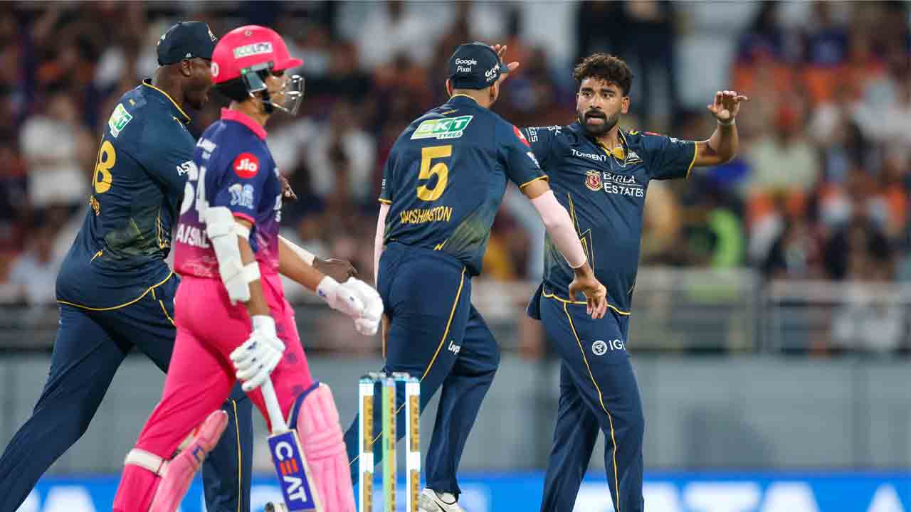GT vs RR | యశస్వీ, జురెల్ ఔట్.. గుజరాత్ బౌలర్లను ఉతికేస్తున్న వైభవ్..!