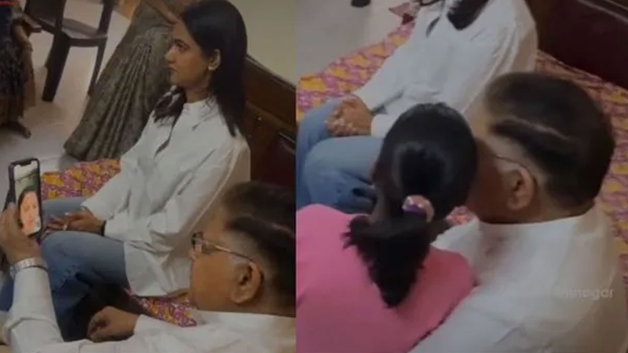 Sneha Reddy |  శ్రీతేజ్ కుటుంబానికి అండగా అల్లు ఫ్యామిలీ.. ఇంటికెళ్లి పరామర్శించిన అల్లు అరవింద్, స్నేహా రెడ్డి