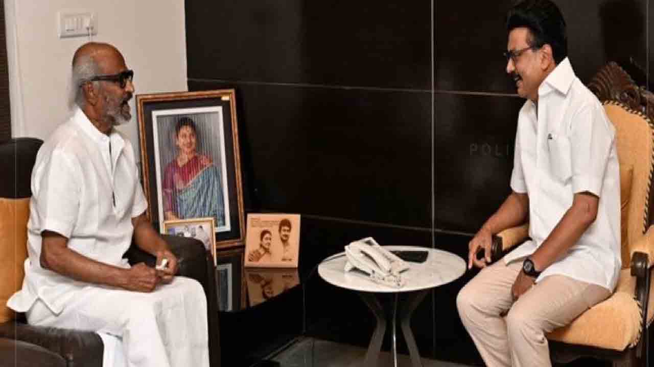 Rajinikanth | డీఎంకే అధినేత స్టాలిన్‌తో రజనీకాంత్ భేటీ.. క్లిష్ట సమయంలో అండగా ఉంటానని భరోసా!