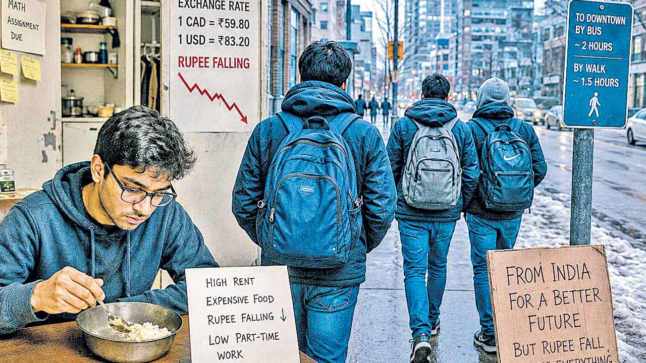 రూపాయి పతనంతో కలలు కల్లలు!