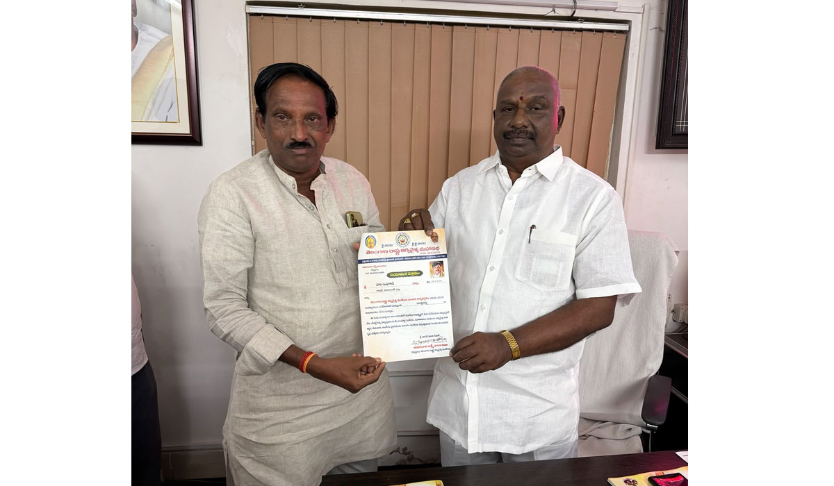 Arya Vysya Mahasabha | | తెలంగాణ రాష్ట్ర ఆర్యవైశ్య మహాసభ కార్యదర్శిగా పోలా సుధాకర్