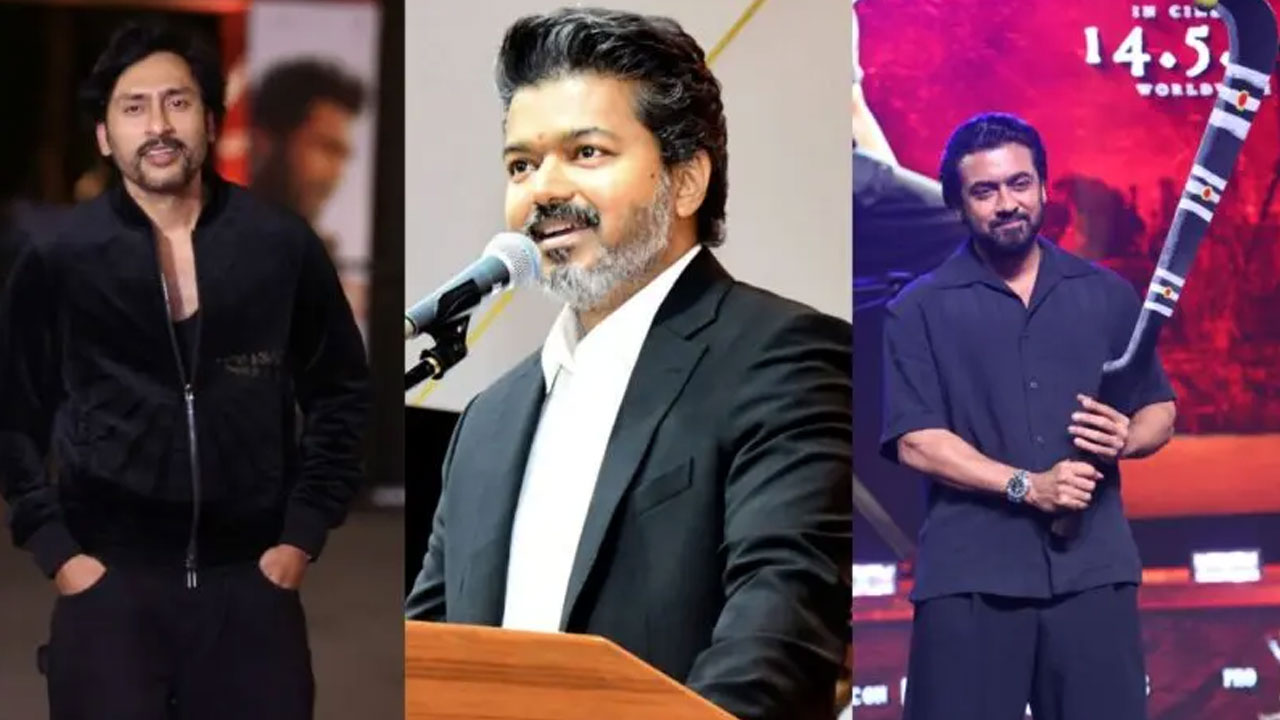 Suriya | సూర్య మూవీ ఈవెంట్‌లో విజయ్ ప్రస్తావన.. ఆర్జే బాలాజీ కామెంట్స్‌పై ఫ్యాన్స్ వెరైటీ రియాక్షన్!