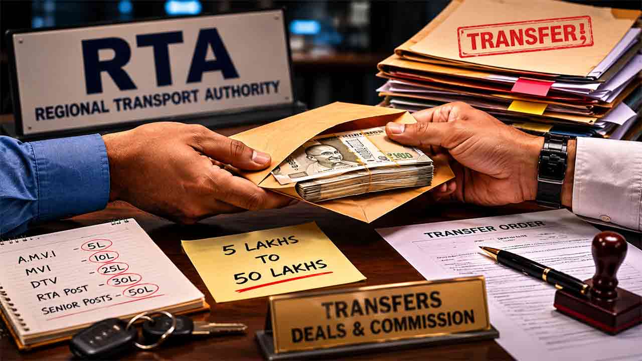 RTA Transfers | 5 లక్షల నుంచి 50 లక్షలు.. ఆర్టీఏ బదిలీల్లో భారీగా బేరసారాలు