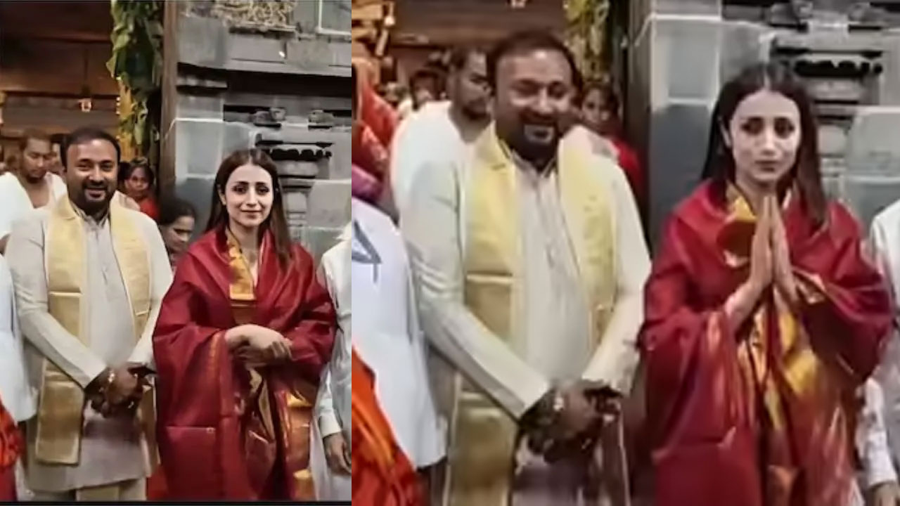 Trisha Krishnan | ఎన్నికల రిజ‌ల్ట్ రోజునే తిరుమలలో దర్శనమిచ్చిన త్రిష‌.. విజయ్ కోసం ప్రార్థనలు చేసిందా?