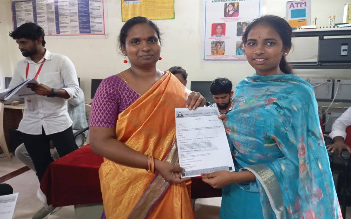 కొత్తగూడెం గిరిజన బాలికల డిగ్రీ కళాశాలలో భారీ ప్లేస్‌మెంట్ డ్రైవ్