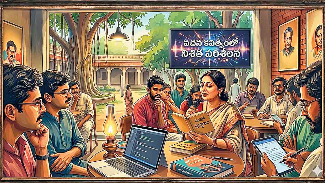 నిరంతర వాహిని.. వచన కవిత్వం