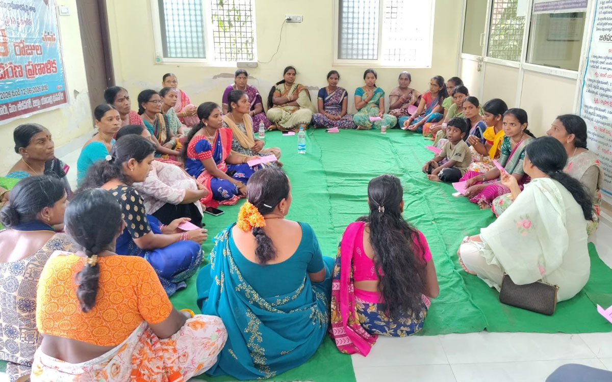 గూడూరులో స్వ‌య ఉపాధిపై మహిళల‌కు అవ‌గాహ‌న‌