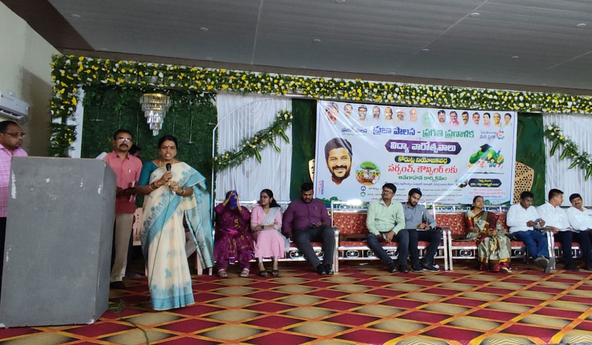 Korutla | విద్యార్థులకు విలువలతో కూడిన విద్యనందించాలి.. కోరుట్ల మున్సిపల్ చైర్ పర్సన్ తిరుమల వసంత