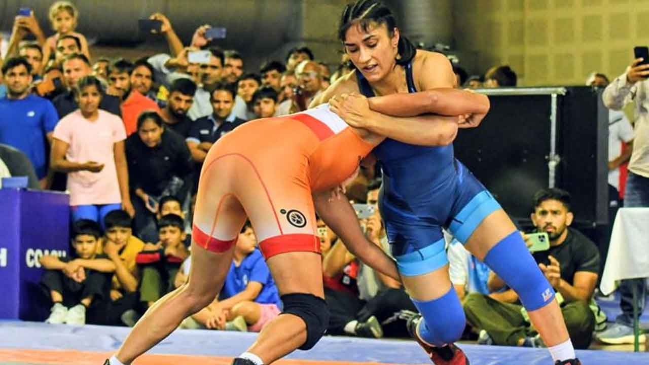 Vinesh Phogat: 53 కేజీల కేట‌గిరీలో.. వినేశ్ పోగ‌ట్ ఫ‌స్ట్ విక్ట‌రీ