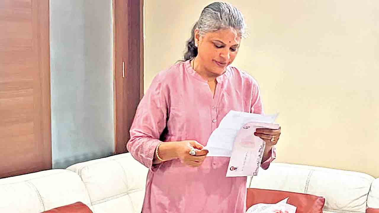 గండ్ర జ్యోతికి శుభాకాంక్షలు తెలిపిన కేటీఆర్‌