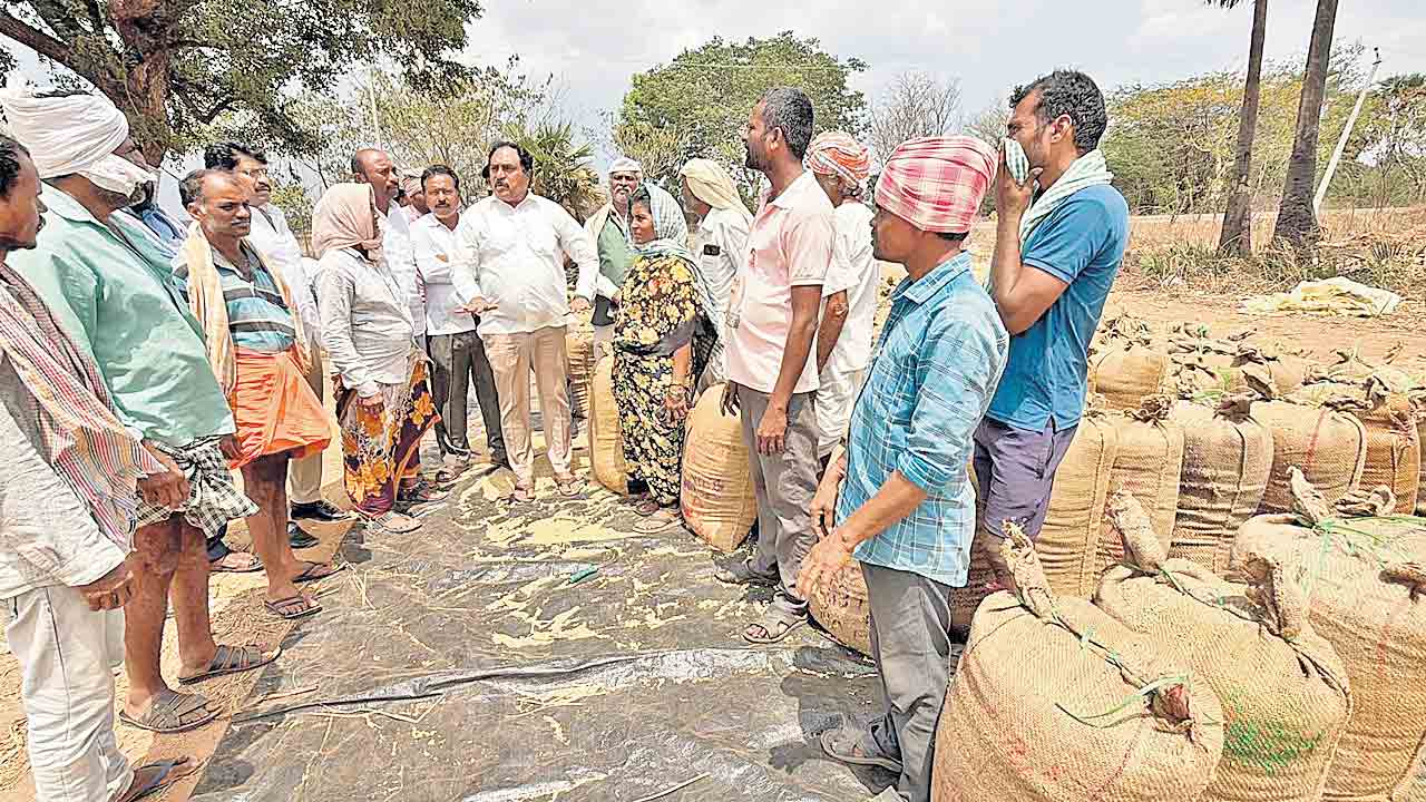 కాంగ్రెసోళ్లను రైతులు ఉరుకిచ్చి కొడ్తరు.. రెండు నెలలుగా రైతులు కన్నీరు పెడుతున్నా పంటలు కొంటలేరు