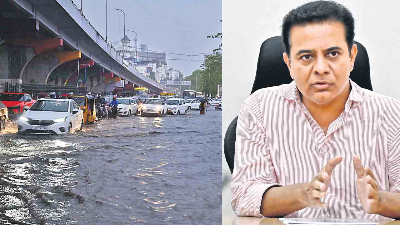 తొలి వర్షానికే చేతులెత్తిసిన ప్రభుత్వం.. రేవంత్‌ అసమర్థత వల్లే హైదరాబాద్‌ ప్రజలకు అవస్థలు
