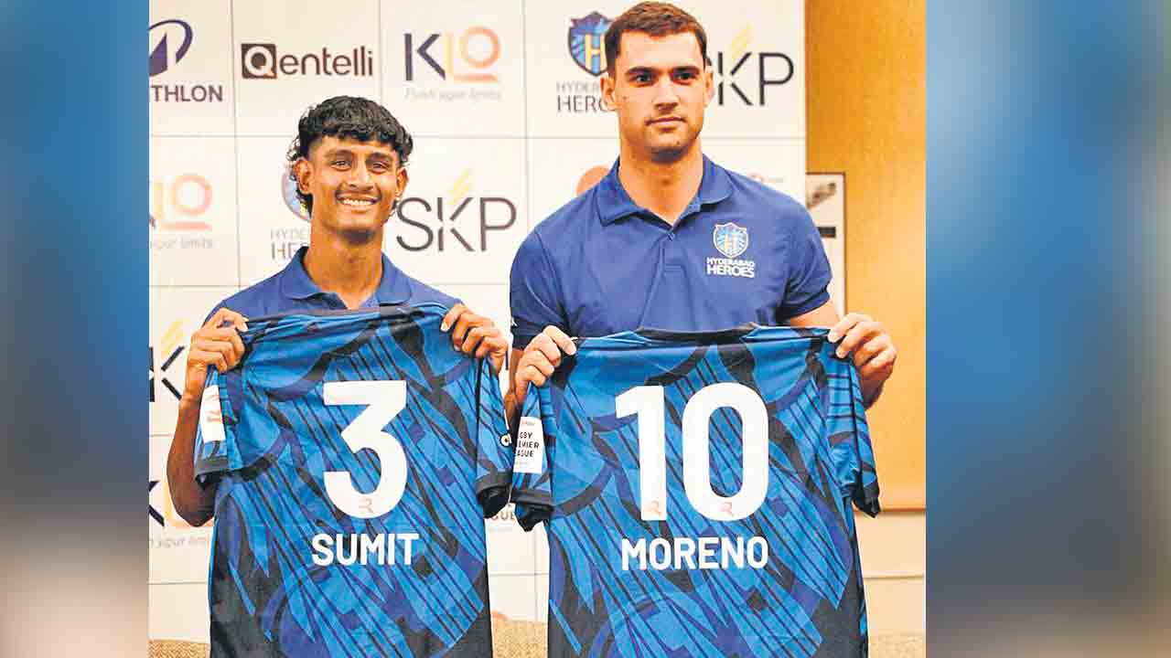 హైదరాబాద్‌ హీరోస్‌ కెప్టెన్‌గా మొరెనో
