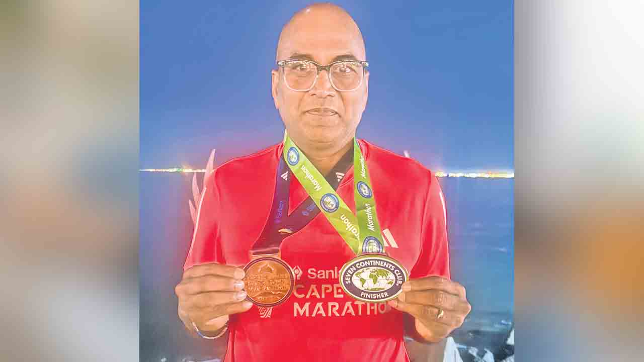 ఏడు ఖండాల మారథాన్‌ విజేత!