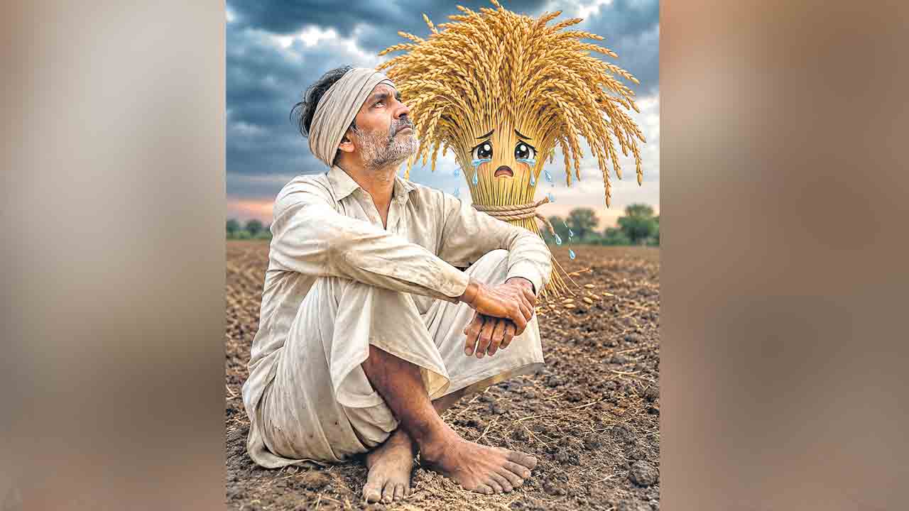 కేంద్రం, రాష్ట్రం కయ్యం పంటల సంకటం.. రైతులతో కాంగ్రెస్‌ సర్కార్‌ చెలగాటం